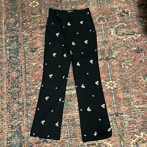urban outfitters flower pants